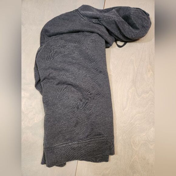 Quicksilver men's 60% cotton thick warm sherpa zippered hoodie Grey - Picture 9 of 9